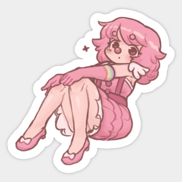 The Clussy - Geiru Toneido Sticker by ShortCake_Cafe